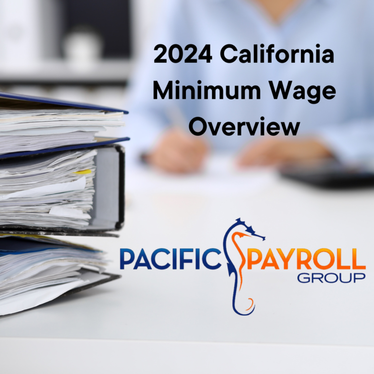 California State and Local Minimum Wage 2024 Pacific Payroll Group